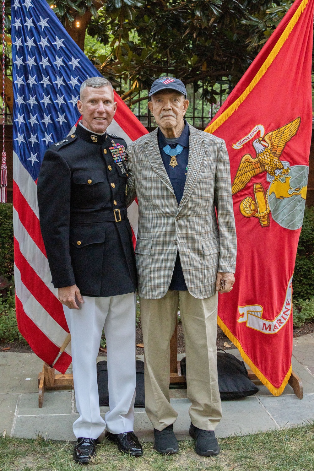 Gen. Smith Attends the Man Power and Reserve Affairs Evening Parade
