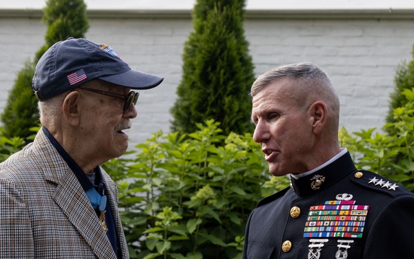 Gen. Smith Attends the Man Power and Reserve Affairs Evening Parade