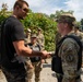 Rob Gronkowski visits Task Force Pegasus Troopers