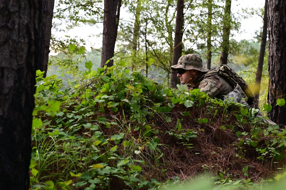 165th Security Forces Mission Ready Airmen conduct Agile Combat Employment during field training exercise