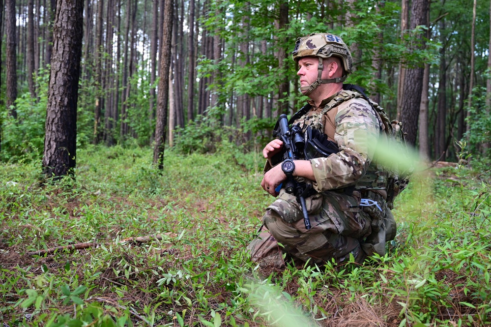 165th Security Forces Mission Ready Airmen conduct Agile Combat Employment during field training exercise