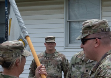 HHC 28th Finance Battalion Assumption of Command Ceremony