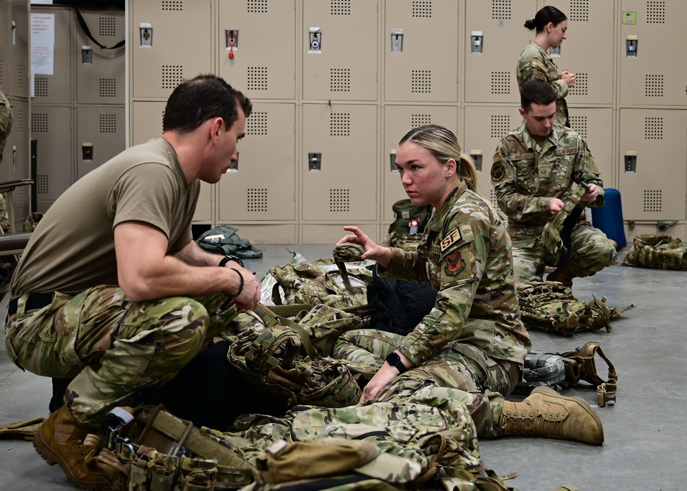 165th Security Forces prepares for Agile Combat Employment during field training exercise