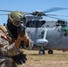 Partner forces conduct fast-rope training