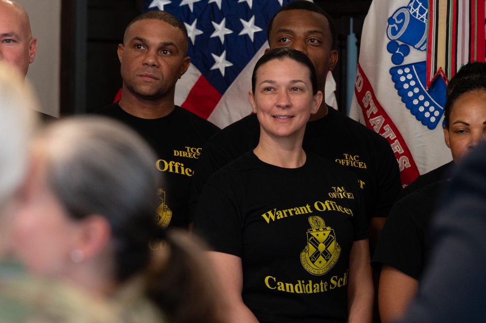 Warrant officer instructors graduate TAC Certification Course