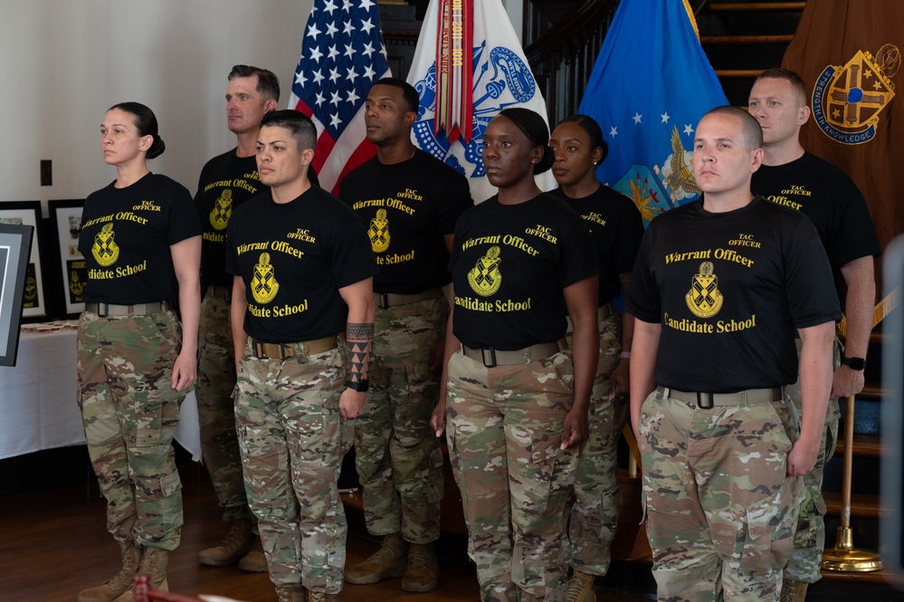 Warrant officer instructors graduate TAC Certification Course