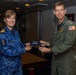 Rear Admiral Wosje visits Royal Netherlands Navy ship HNLMS Tromp.
