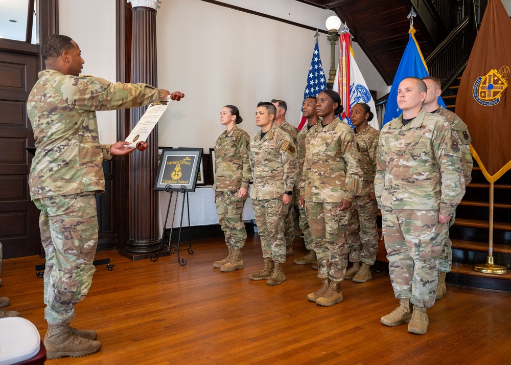 Warrant officer instructors graduate TAC Certification Course