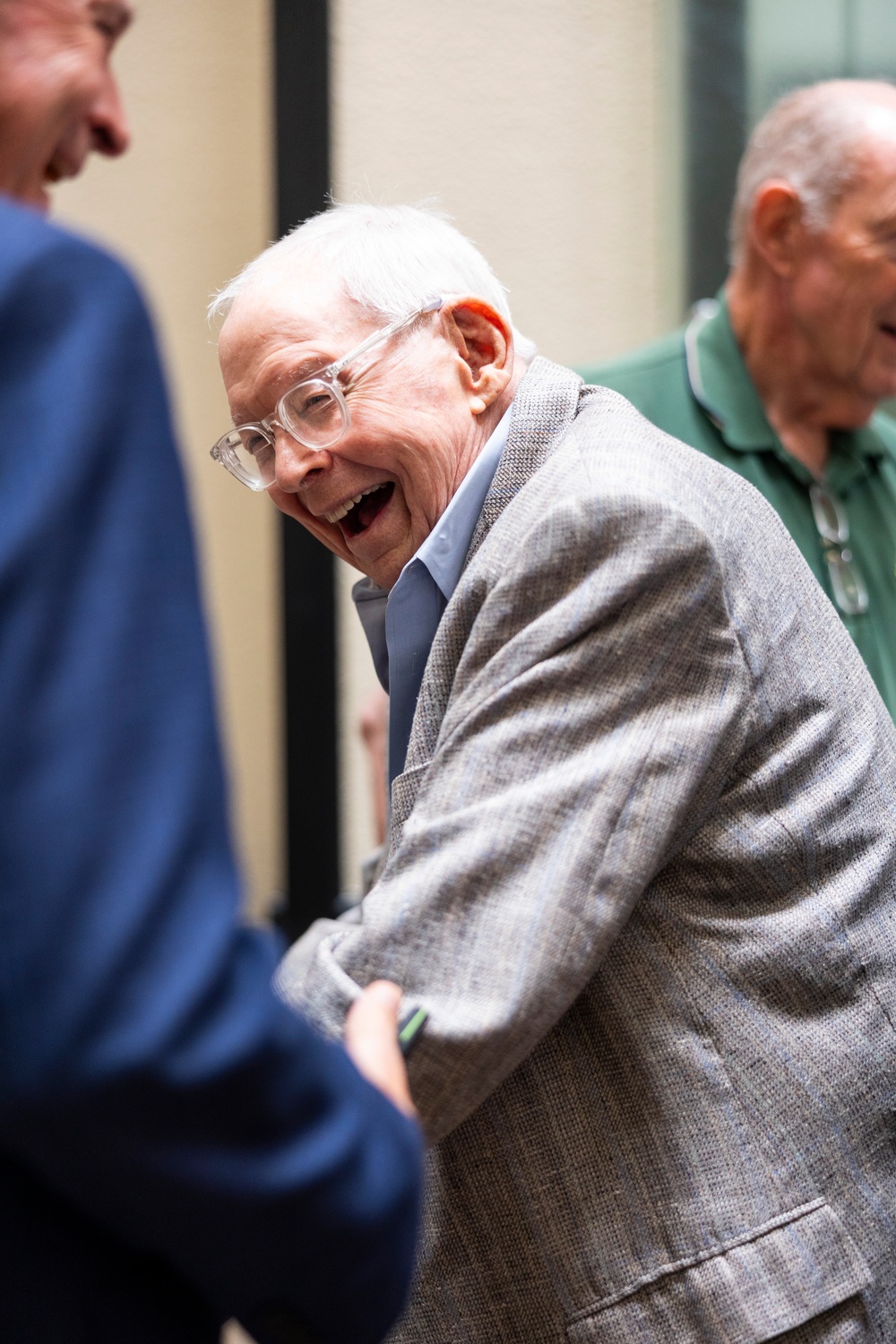 U.S. Marine Corps Veteran Corporal David S. Watkins Celebrates his 100th Birthday