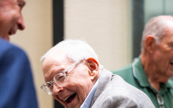 U.S. Marine Corps Veteran Corporal David S. Watkins Celebrates his 100th Birthday