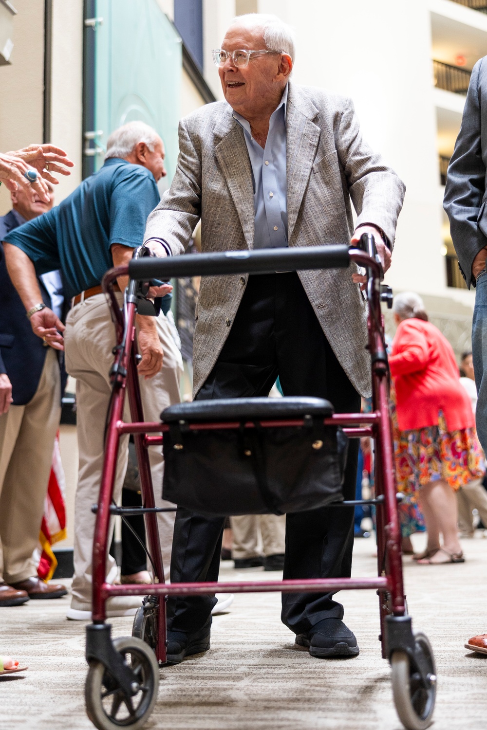 U.S. Marine Corps Veteran Corporal David S. Watkins Celebrates his 100th Birthday