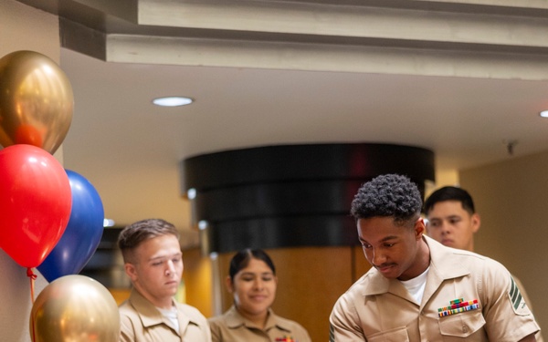 U.S. Marine Corps Veteran Corporal David S. Watkins Celebrates his 100th Birthday