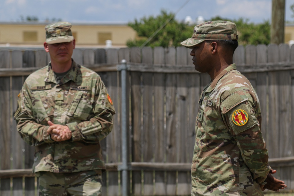 Sgt. Kevin Negron Award Ceremony