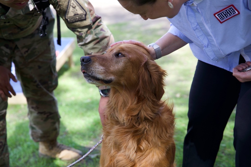 Morale Mission: Boosting Spirits at the USO