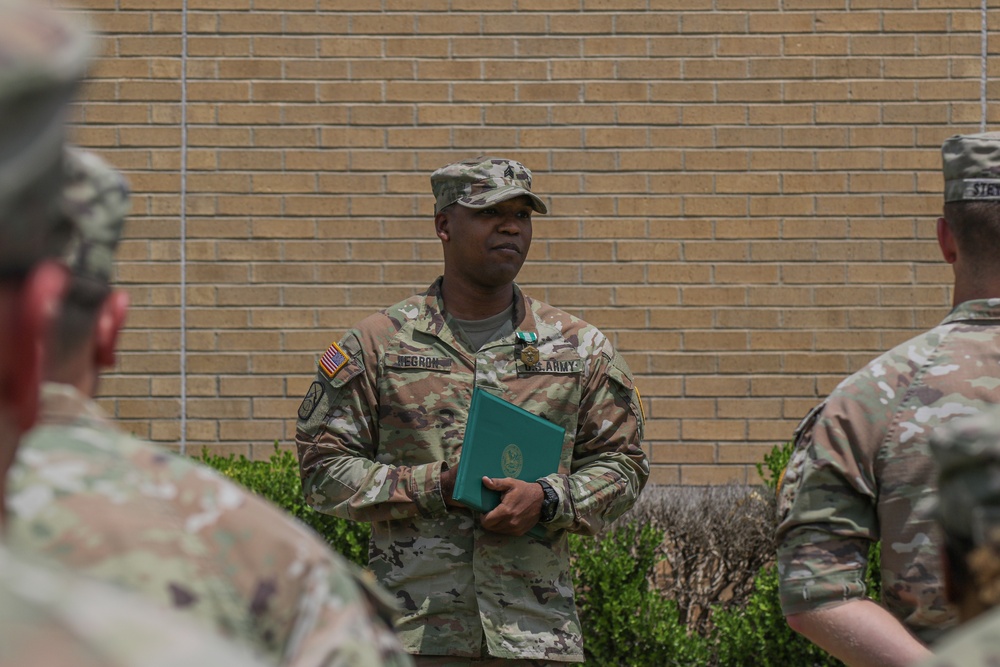 Sgt. Kevin Negron Award Ceremony