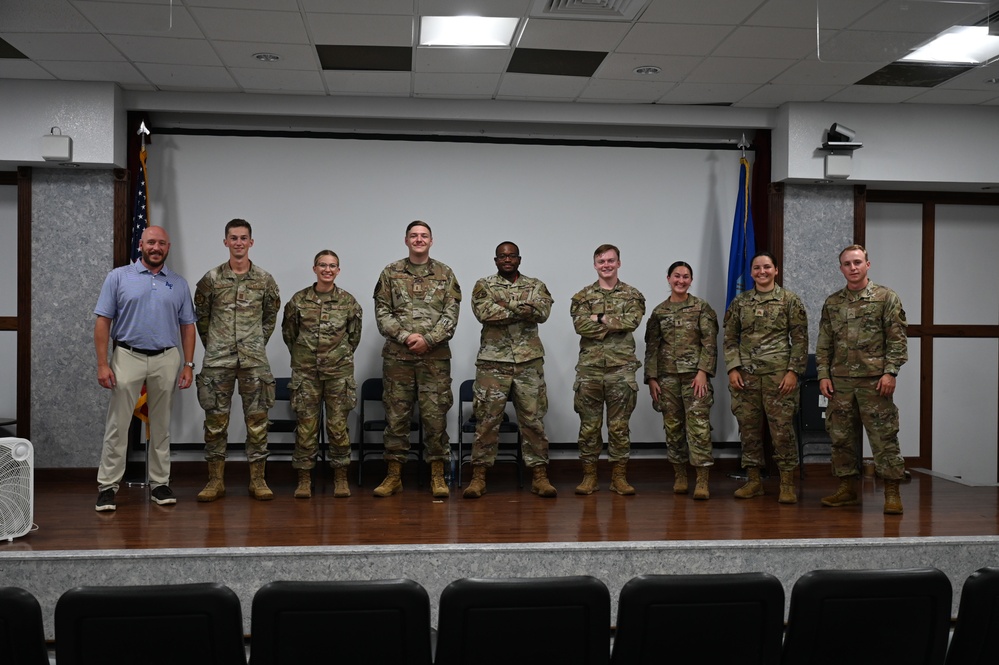 USAFA cadets visit 350th SWW