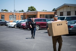 Army depot supplies computers to local school districts