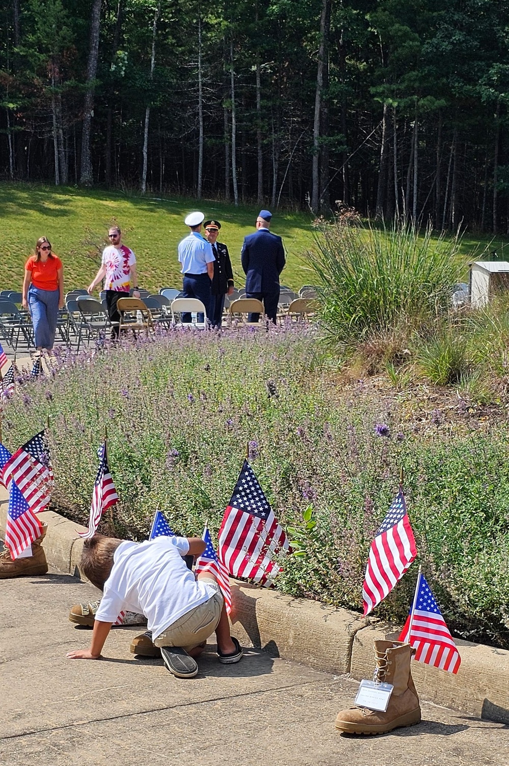 Camp Grayling Honors the Fallen with 'Boots on the Ground' Memorial