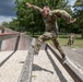 Capt. Zachary Grimes jumps up to the next step