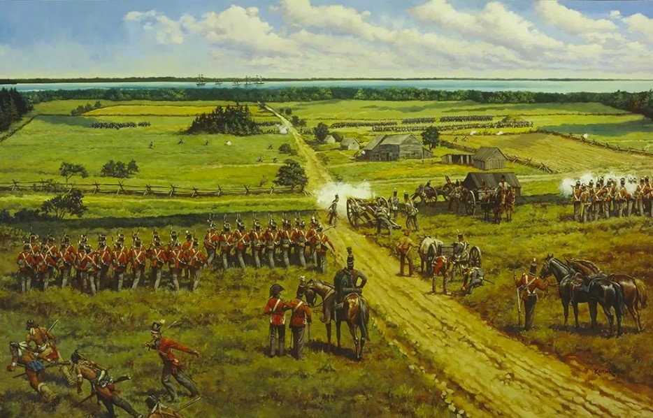 The American Advance at Fort Mackinac