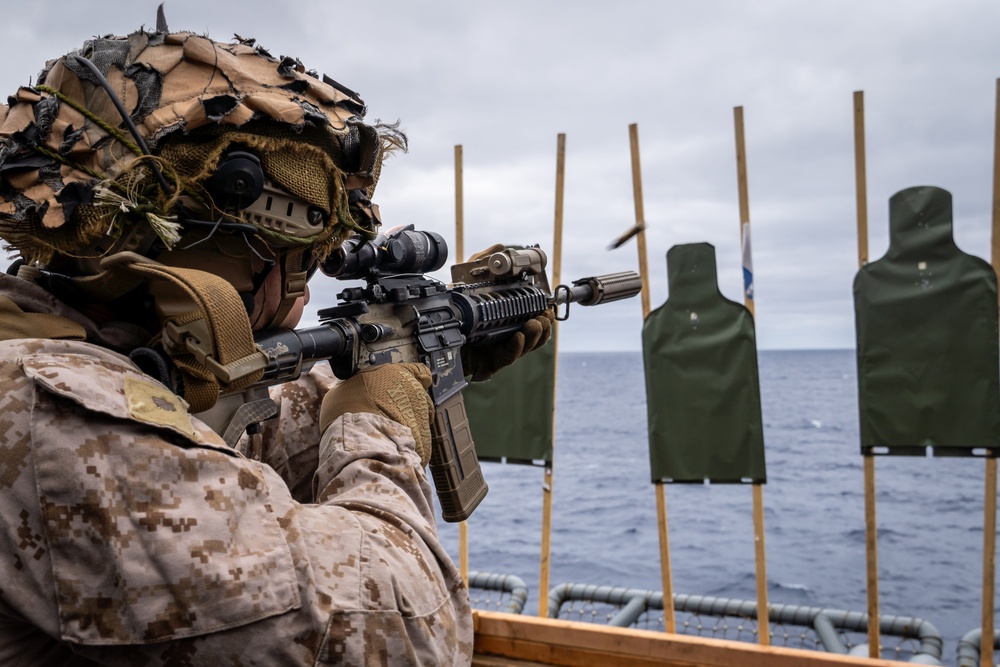 15th MEU Live-Fire Exercise