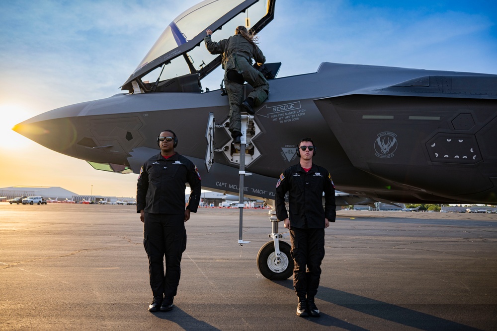 F-35A Demo in Sacramento