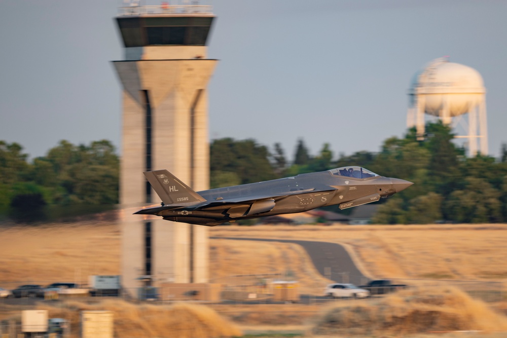 F-35A Demo in Sacramento