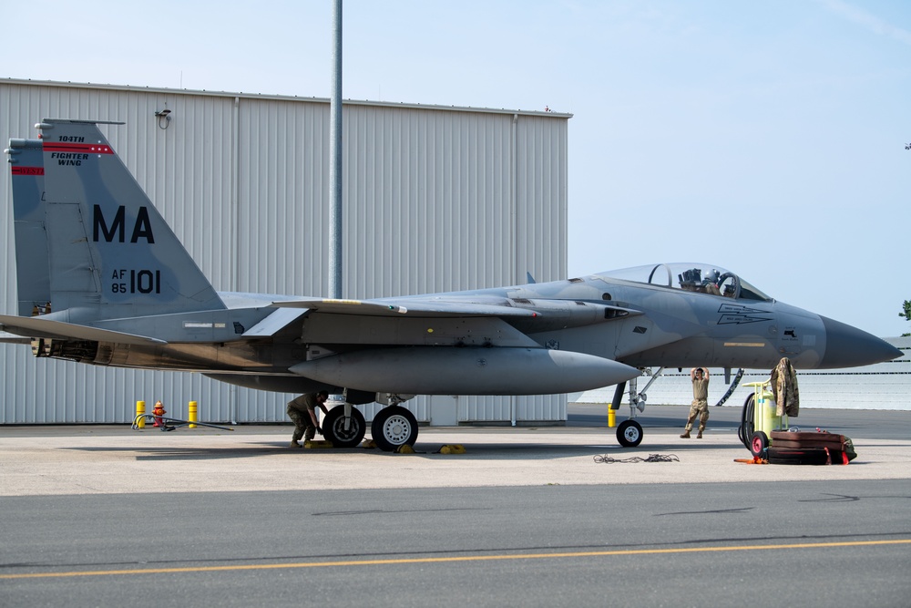 104th Fighter Wing donates F-15C to New England Air Museum