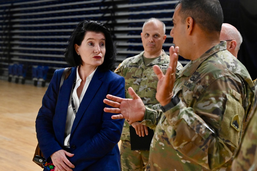 DASD Mary Beth Morgan visits D.C. National Guard