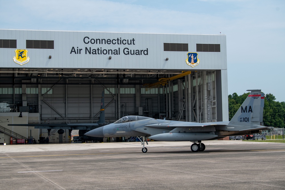 104th Fighter Wing donates F-15C to New England Air Museum