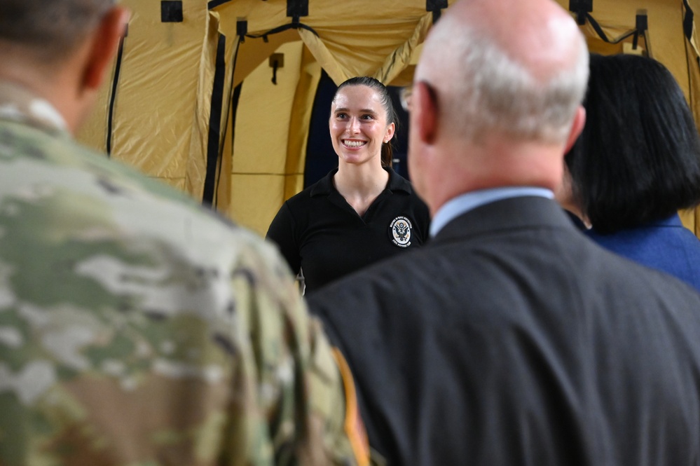 DASD Mary Beth Morgan visits D.C. National Guard