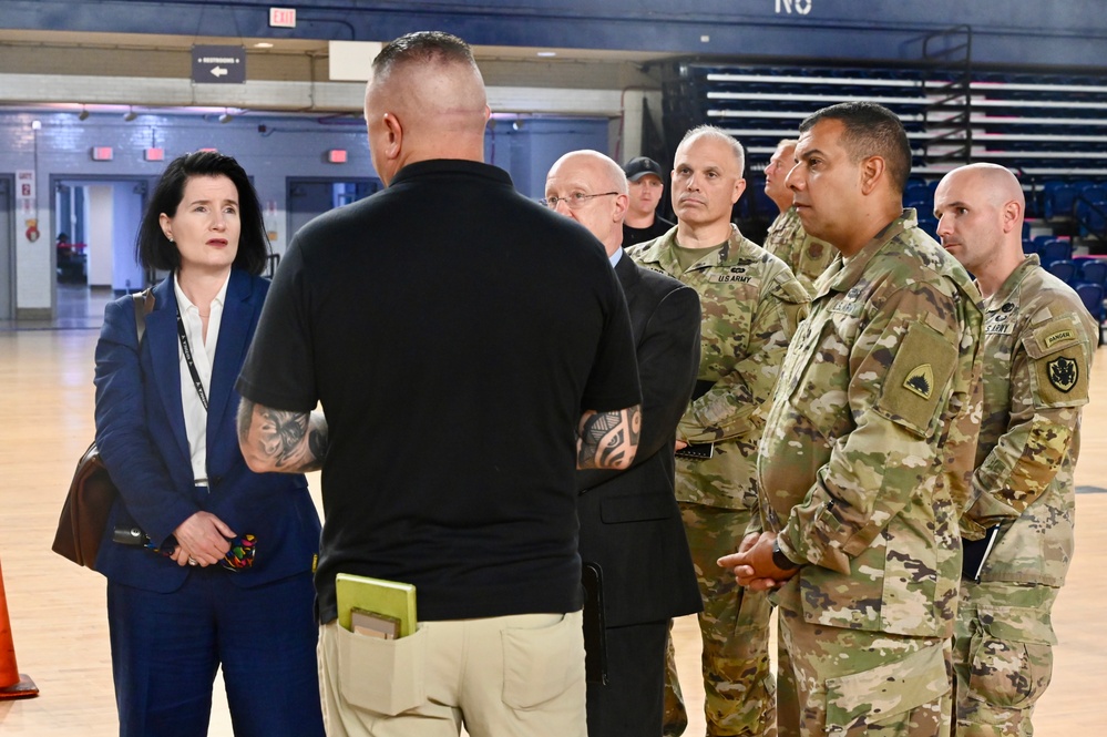 DASD Mary Beth Morgan visits D.C. National Guard