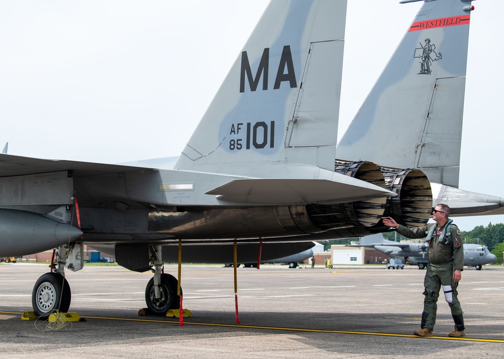 104th Fighter Wing donates F-15C to New England Air Museum