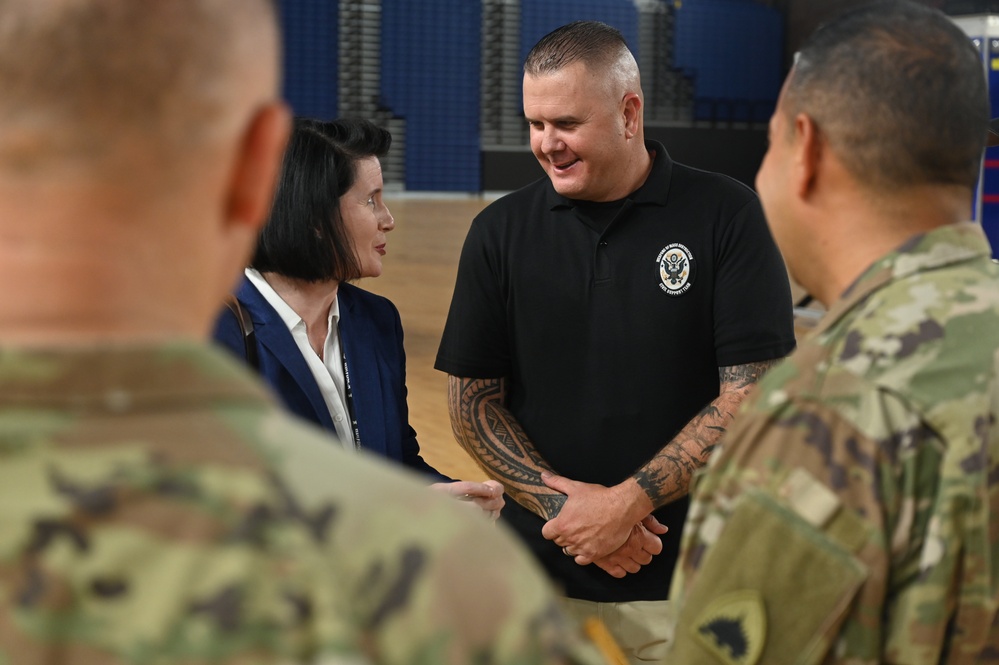 DASD Mary Beth Morgan visits D.C. National Guard