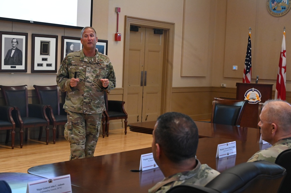 DASD Mary Beth Morgan visits D.C. National Guard