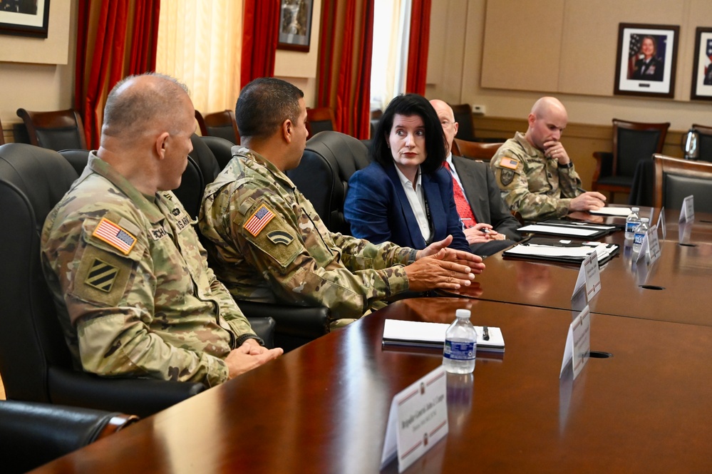 DASD Mary Beth Morgan visits D.C. National Guard