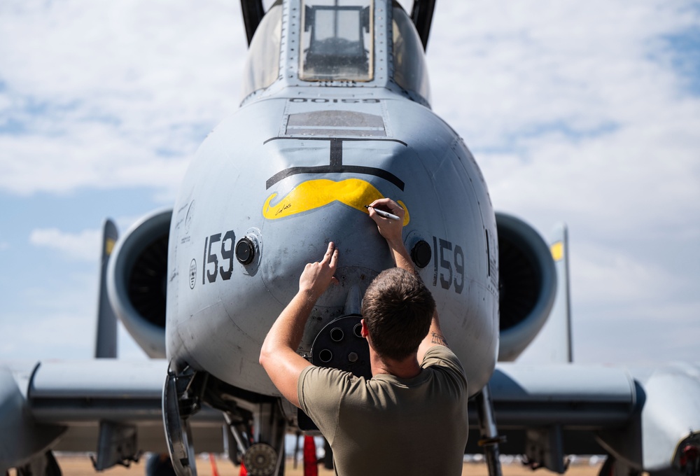 An A-10 Thunderbolt II Aircraft Retires to the 309th AMARG