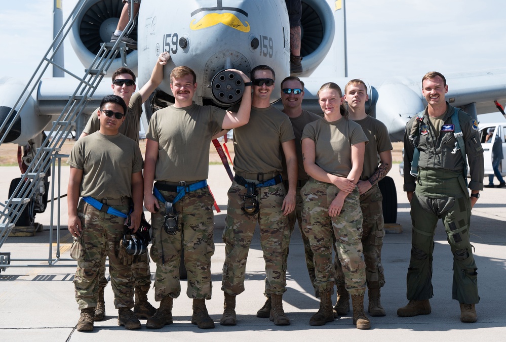 An A-10 Thunderbolt II Aircraft Retires to the 309th AMARG