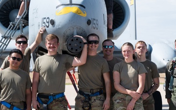 An A-10 Thunderbolt II Aircraft Retires to the 309th AMARG