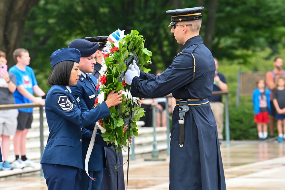 OAY Wreath Laying Ceremony at National Cemetery