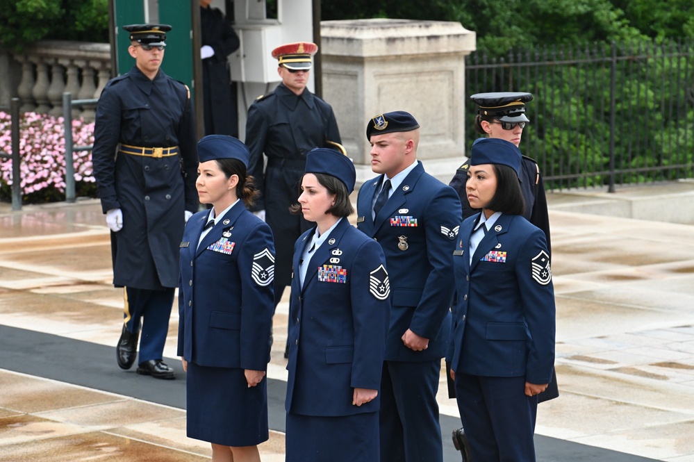 OAY Wreath Laying Ceremony at National Cemetery