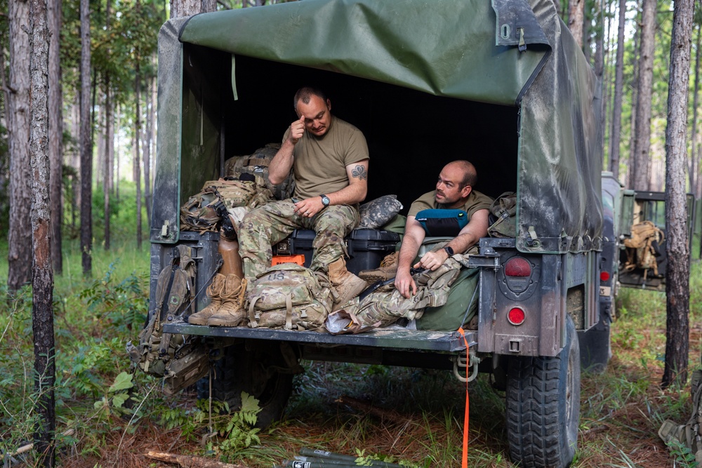 Task Force Guardian prepares for Opposing Forces Attack at JRTC