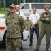 Rear Admiral Lahti visits Fire Station 15 onboard Cheatham Annex