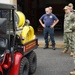 Rear Admiral Lahti visits Fire Station 15 onboard Cheatham Annex