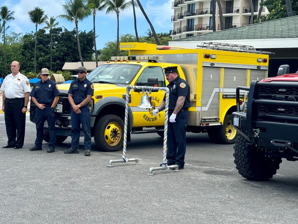 Pōhakuloa Training Area Honors Former Fire Chief