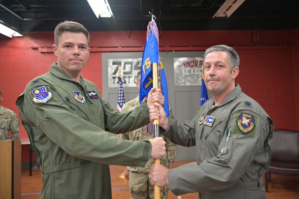 746th Test Squadron change of command