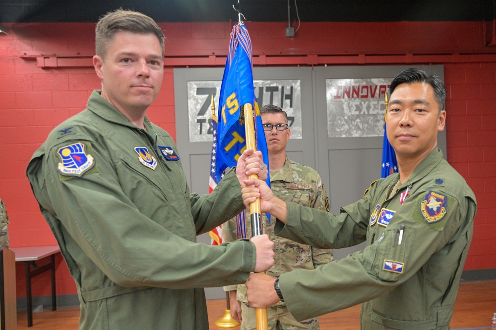 746th Test Squadron change of command