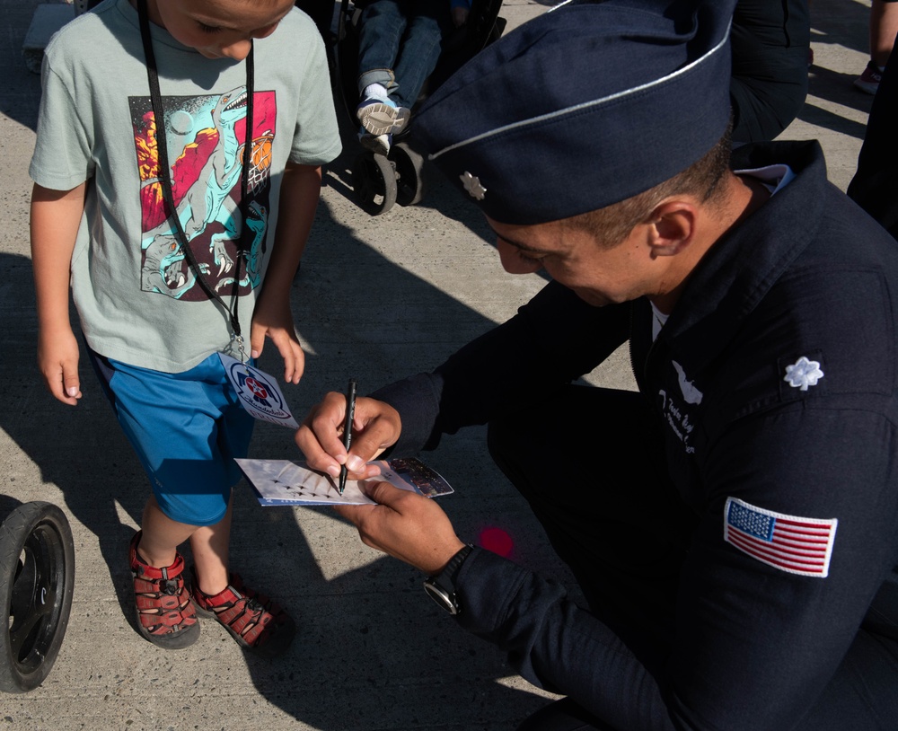 Make-A-Wish at Arctic Thunder Open House