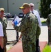 Rear Admiral Lahti visits Huntington Hall Naval Berthing Facility