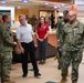 Rear Admiral Lahti visits Huntington Hall Naval Berthing Facility